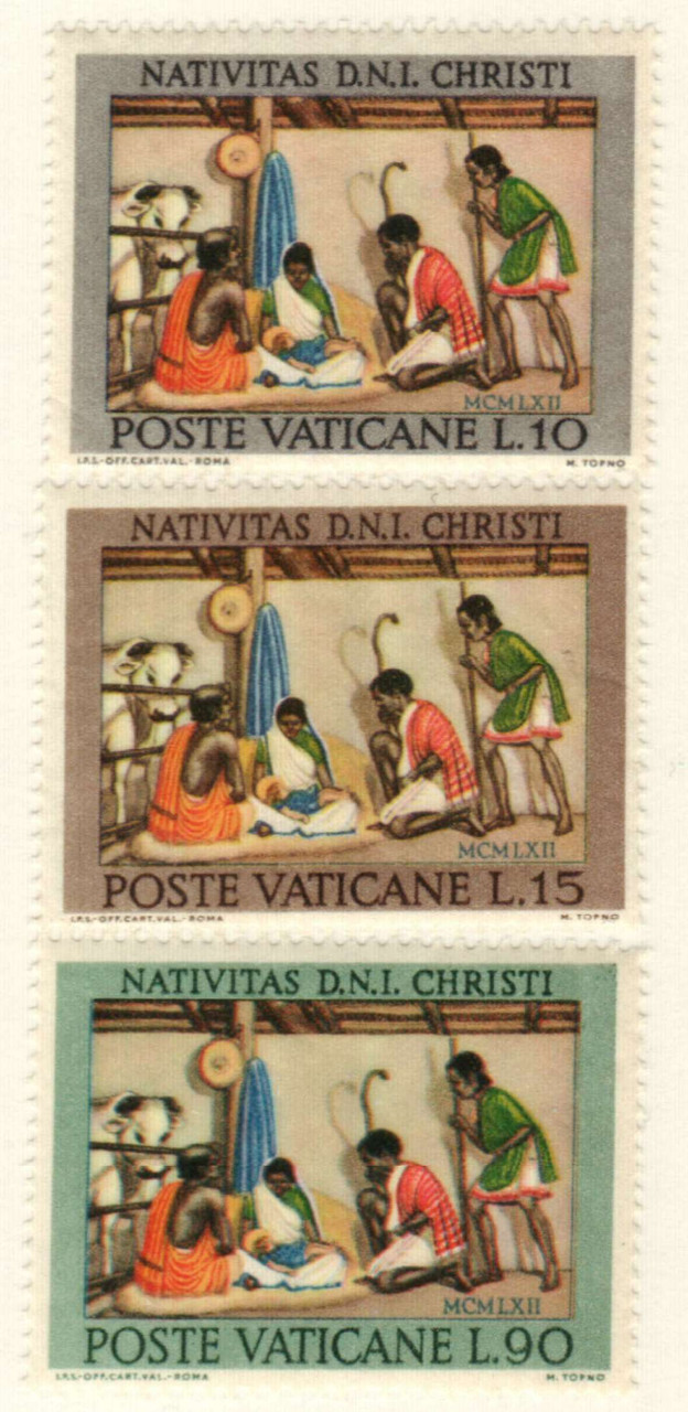 353-55 - 1962 Vatican City