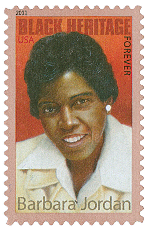 4565 - 2011 First-Class Forever Stamp - Black Heritage: Barbara Jordan