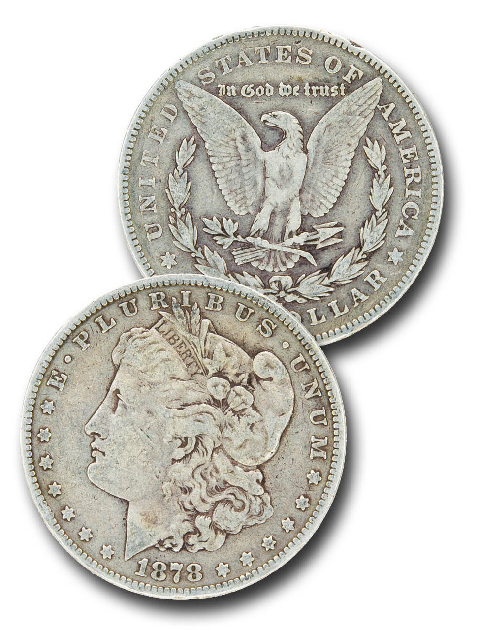 CW-878S - 1878-S Morgan Silver Dollar - Mystic Stamp Company