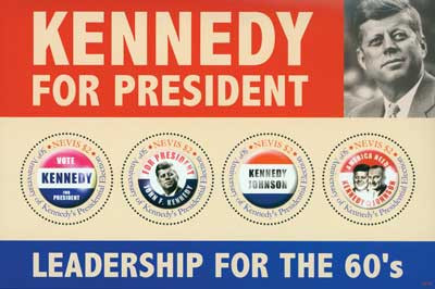 M10633 - 2010 Nevis JFK 50th Election Ann.4v