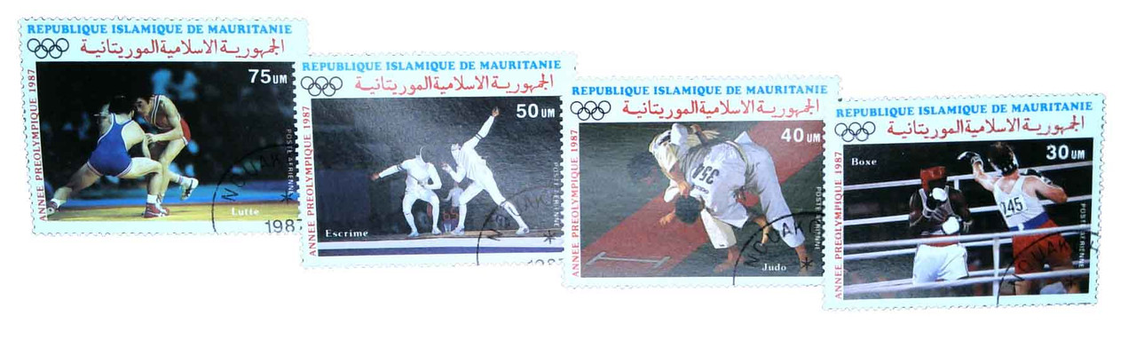 C252-55 - 1987 Mauritania