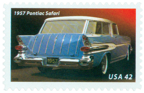 4355 - 2008 42c Fins and Chrome: 1957 Pontiac Safari