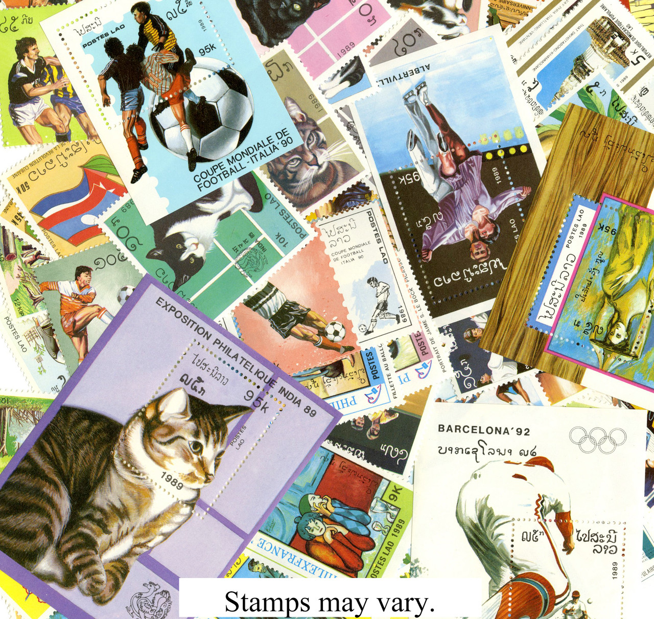 M5016 - 1989 Laos set of 58, mint