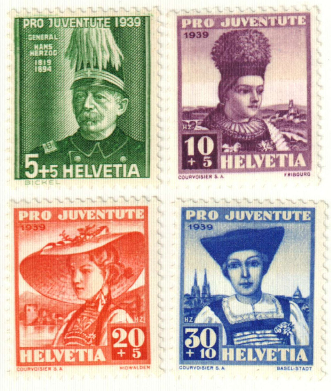 B96-99 - 1939 Switzerland