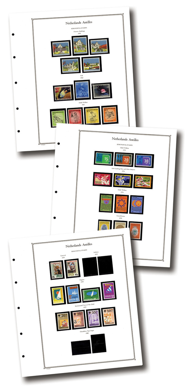 WW635 - 1870-2007 Netherlands Antilles Collection