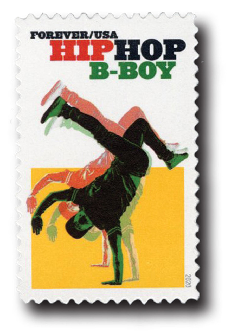 NBA オールスター hiphop B-BOY B系 00s ヒップホップ 5481 - 2020 First-Class Forever Stamp - Hip Hop: B-Boy - Mystic