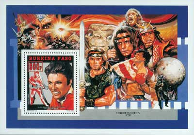 M10616 - 1995 Burkina Faso Elvis Jailhouse Rock