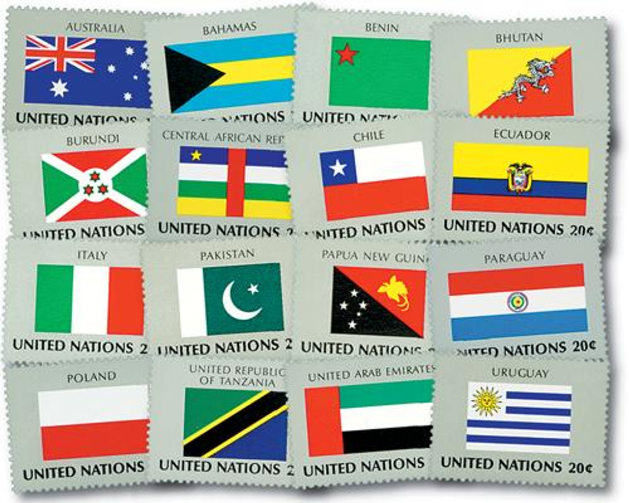 UN425-40 - 1984 World Flags