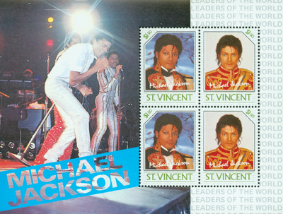M10401 - 1985 St. Vincent M. Jackson #900 s/s - Mystic Stamp Company