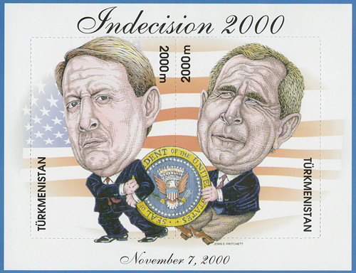M8050 - Turkmenistan 200m Indecision 2000