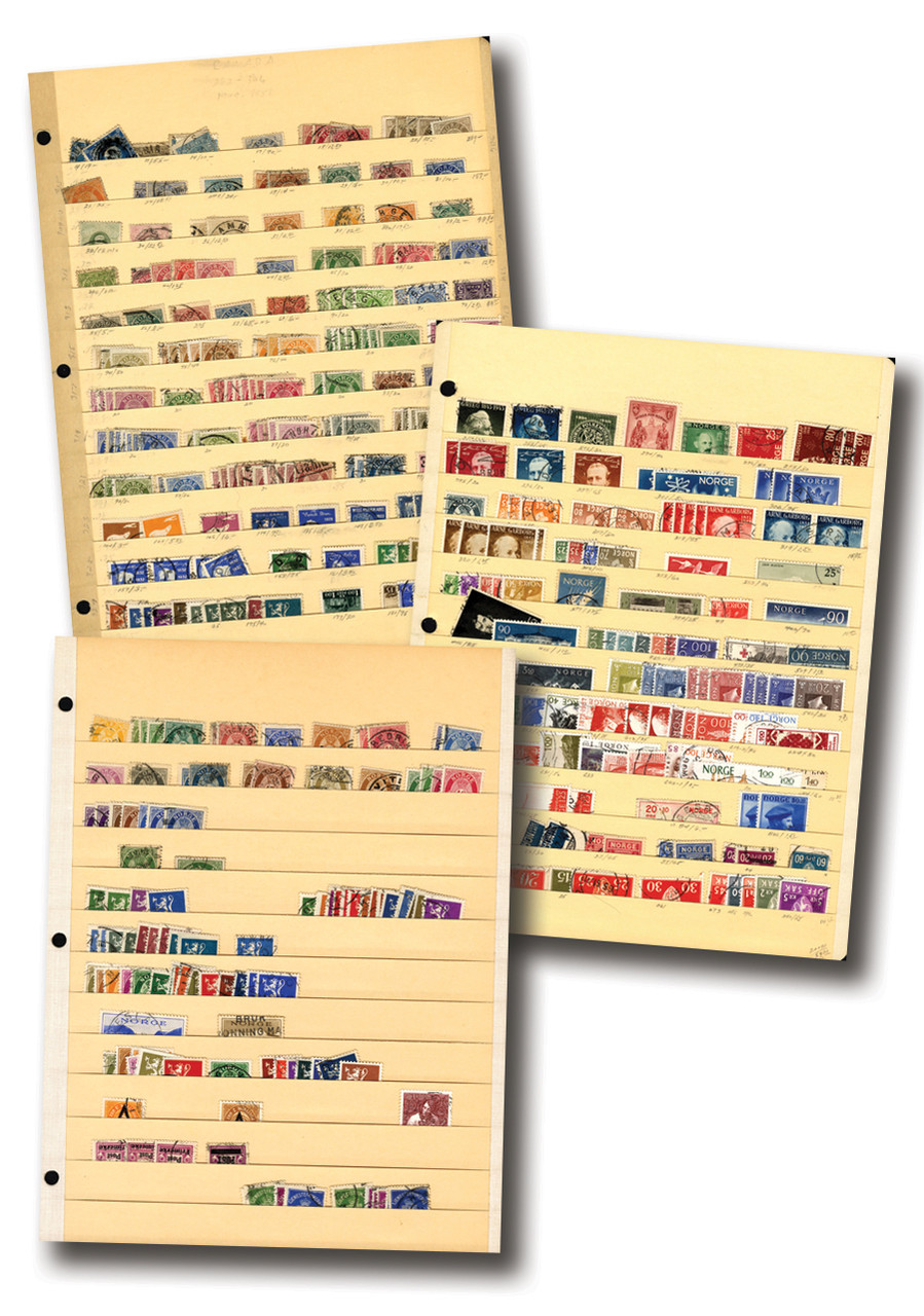 WW604 - 1856-1974 Norway Collection