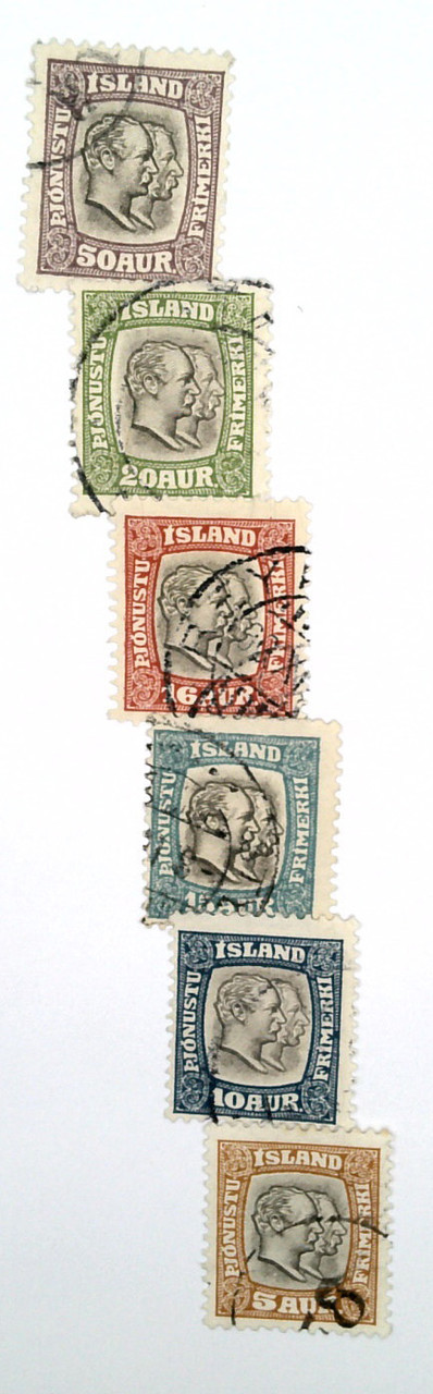 O33-38 - 1907-08 Iceland