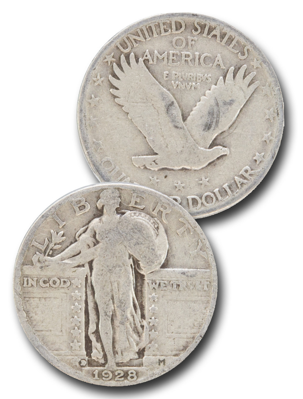 CQ-928D - 1928-D Standing Liberty Quarter - Mystic Stamp Company
