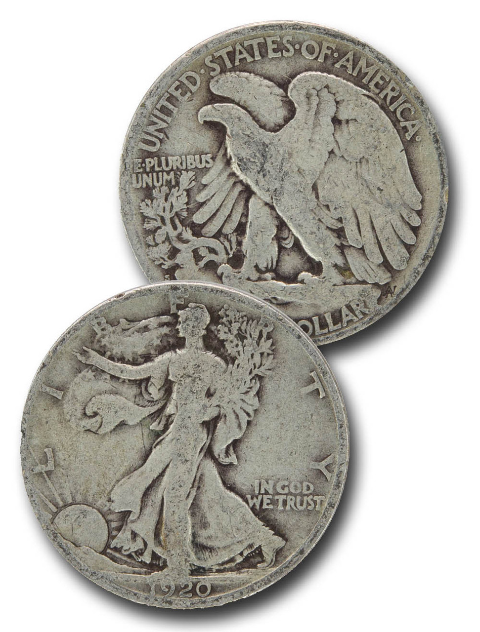 CH-920 - 1920 Walking Liberty Half Dollar - Mystic Stamp Company