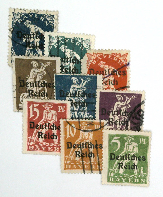 256//65 - 1920 German States-Bavaria