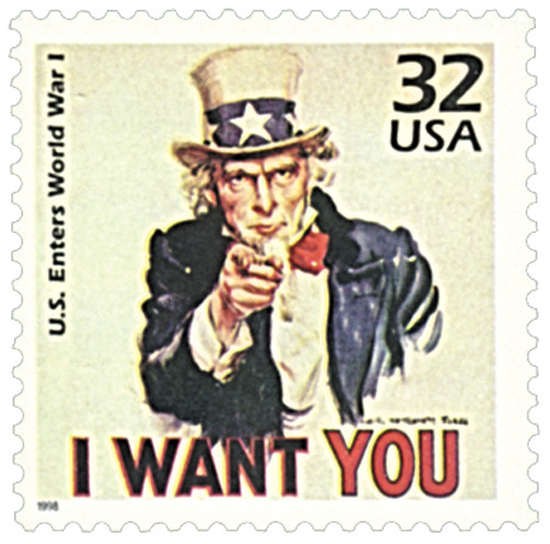 3183i - 1998 32c Celebrate the Century - 1910s: U.S. Enters World