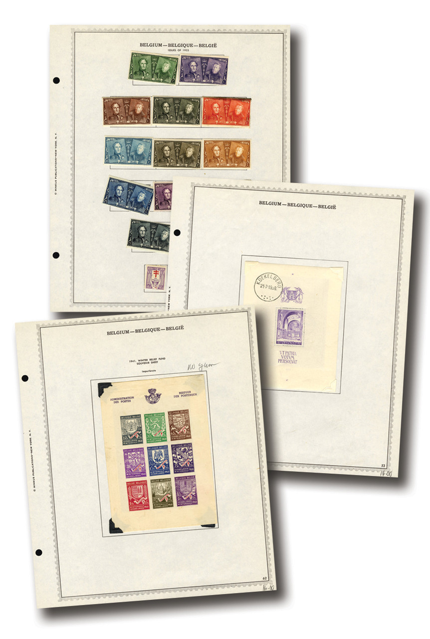 WW369 - 1849-1995 Belgium Collection