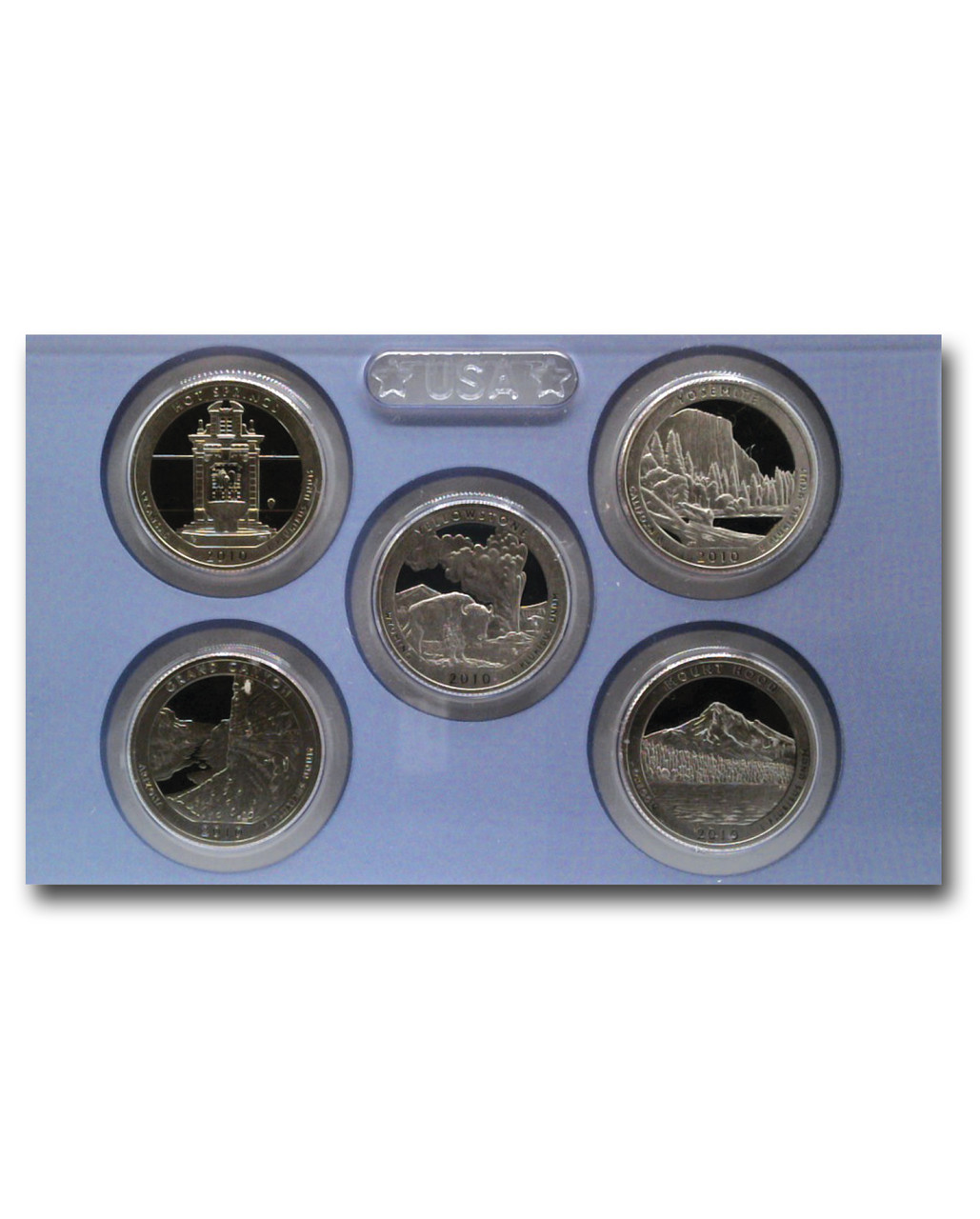 CN2010QP - 2010 United States Mint Quarter Proof Set, San Francisco Mint Mark