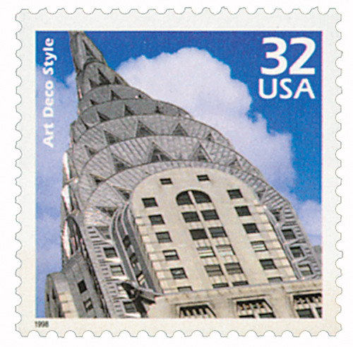 3184j - 1998 32c Celebrate the Century - 1920s: Art Deco - Mystic