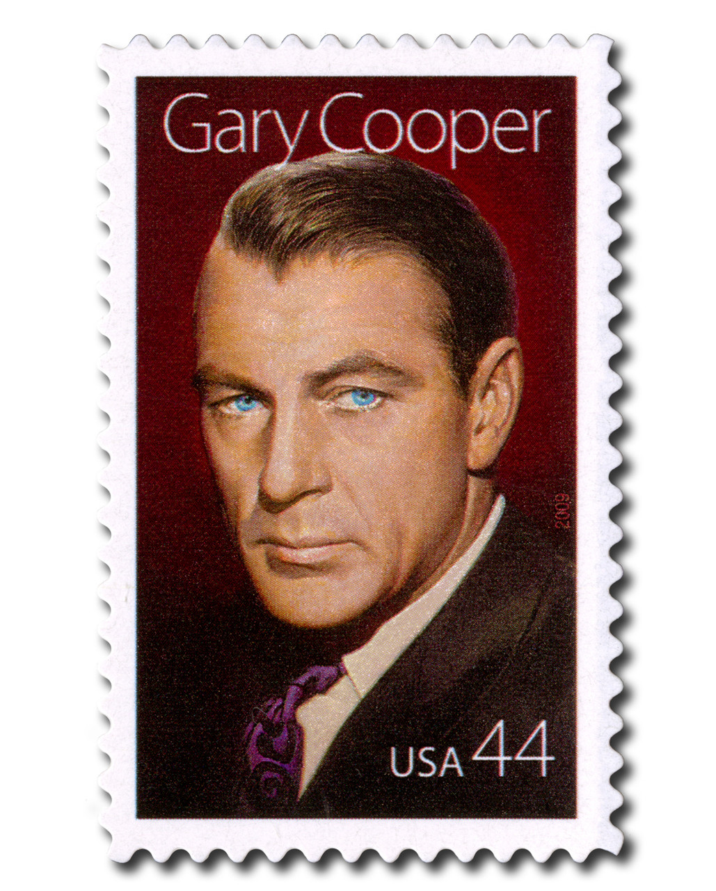 4421 - 2009 44c Legends of Hollywood: Gary Cooper