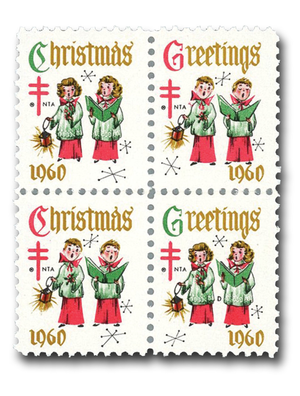 WX207 - 1960 National Tuberculosis Association Christmas Seal