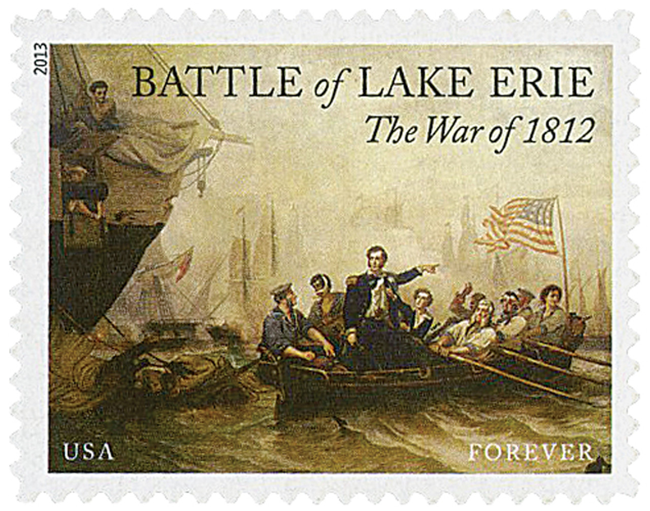 4805 - 2013 First-Class Forever Stamp - The War of 1812: Battle of Lake Erie