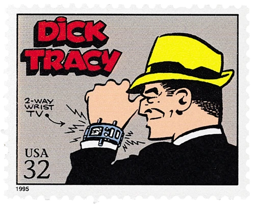 3000m - 1995 32c Comic Strip Classics: Dick Tracy