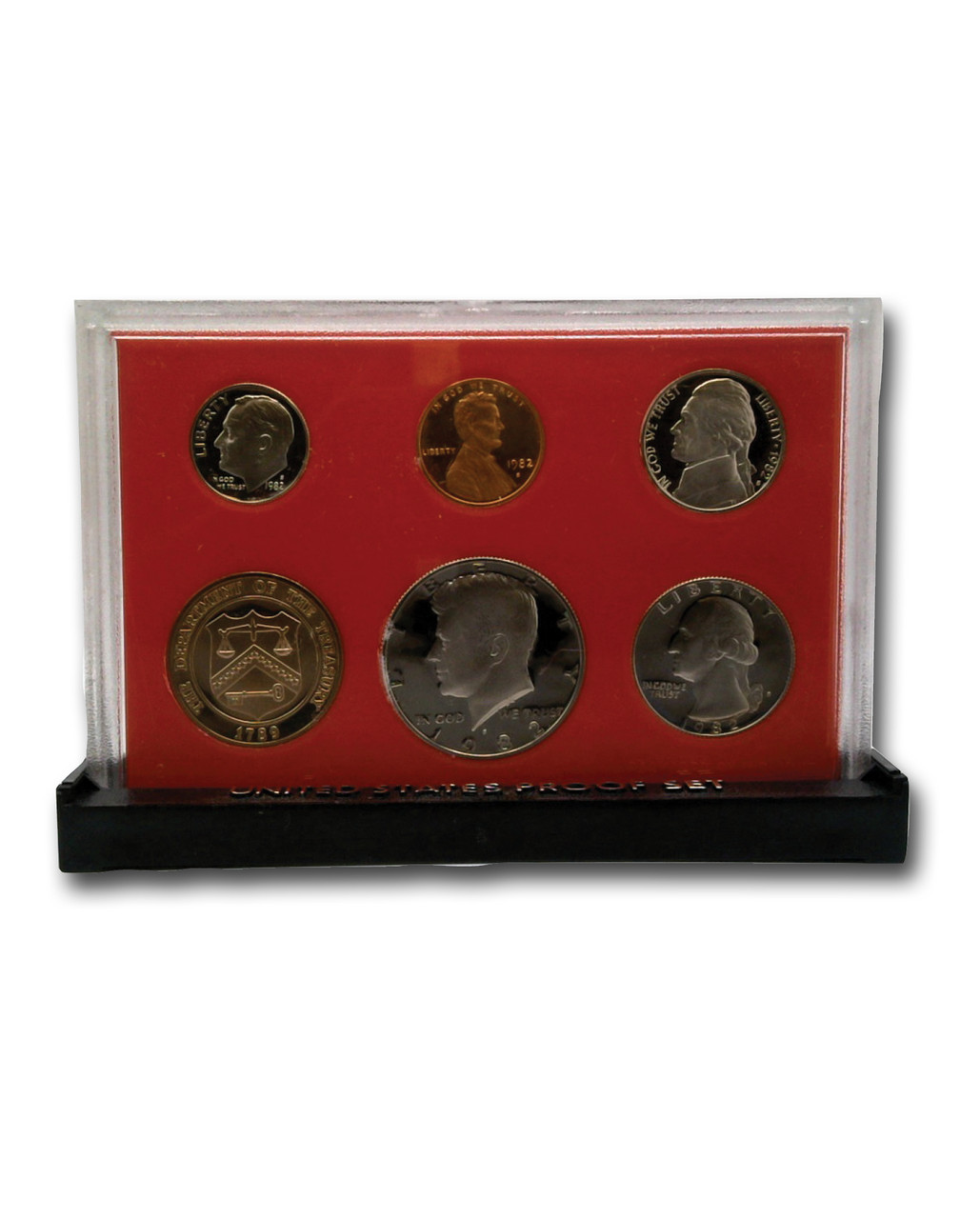 UKorgMONO盤　THE UNITED STATES OF AMERICA CN1982P - 1982 United States Mint Proof Set, San Francisco Mint