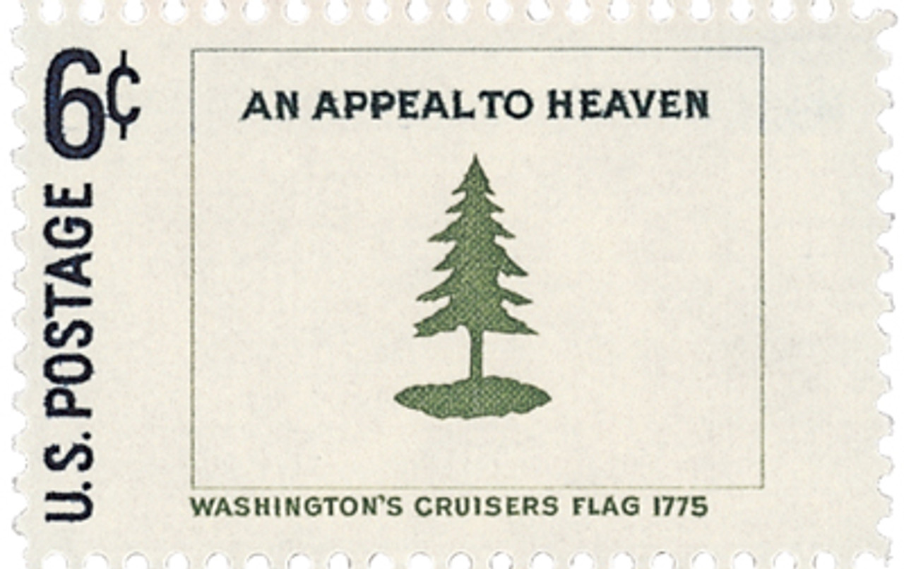 1347 - 1968 6c Historic American Flags: Washington's Cruisers