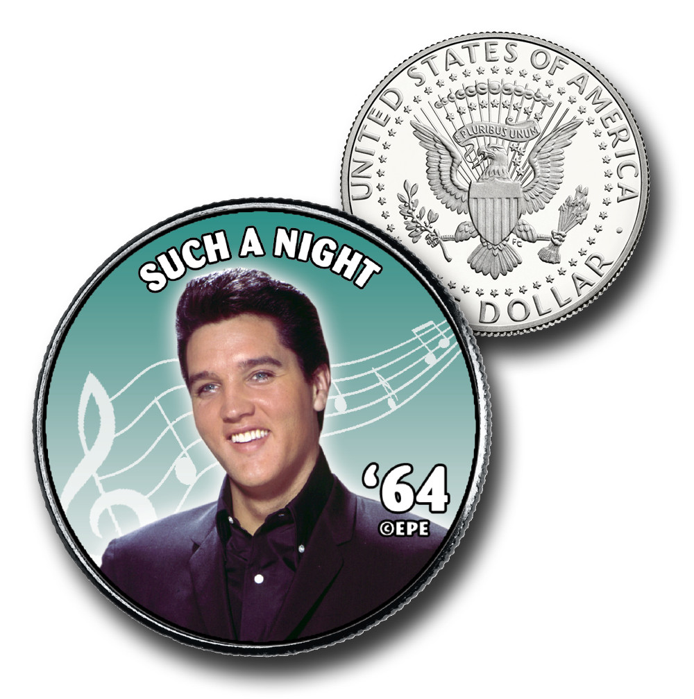 CNS2055 - Elvis Presley "Such a Night" US Half Dollar Commemorative Coin