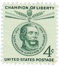 古銭　清末　一両　李鴻章記念　レア 1117 - 1958 4c Champions of Liberty: Lajos Kossuth - Mystic Stamp