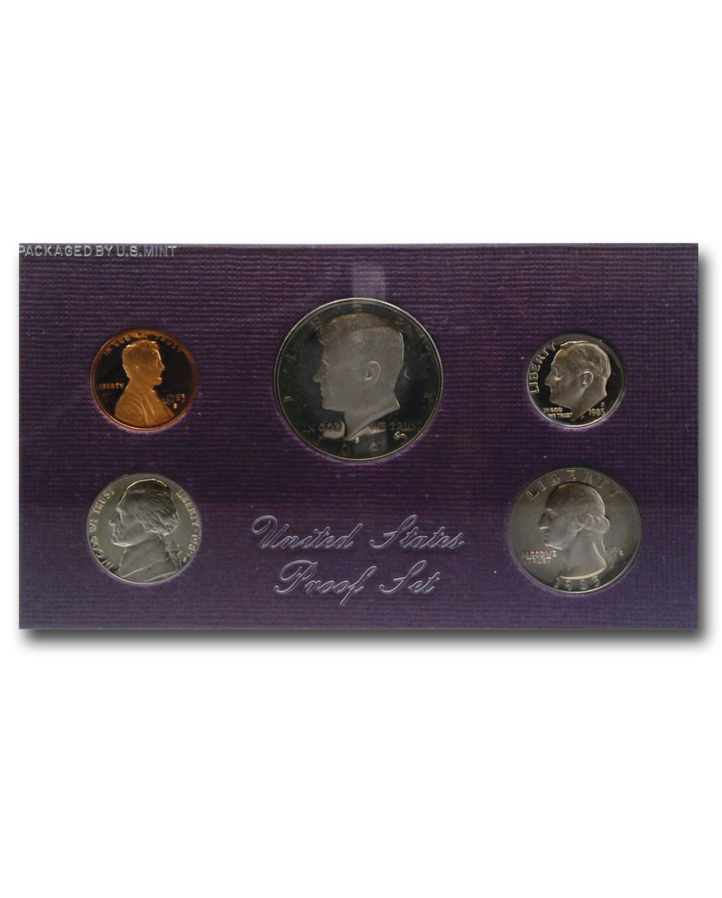 CN1985P - 1985 United States Mint Proof Set, San Francisco Mint Mark