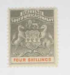 13 - 1893 Rhodesia