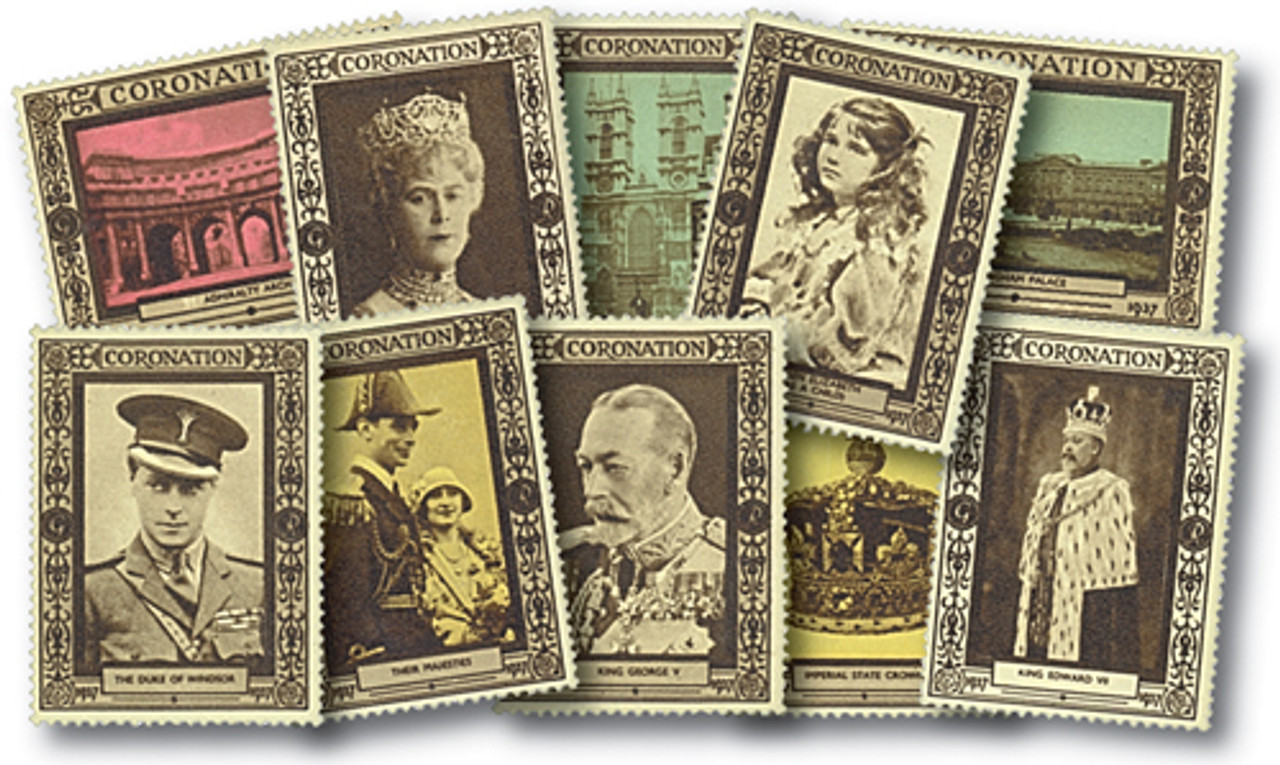 M4820 - 1937 Coronation of King & Queen, 60v
