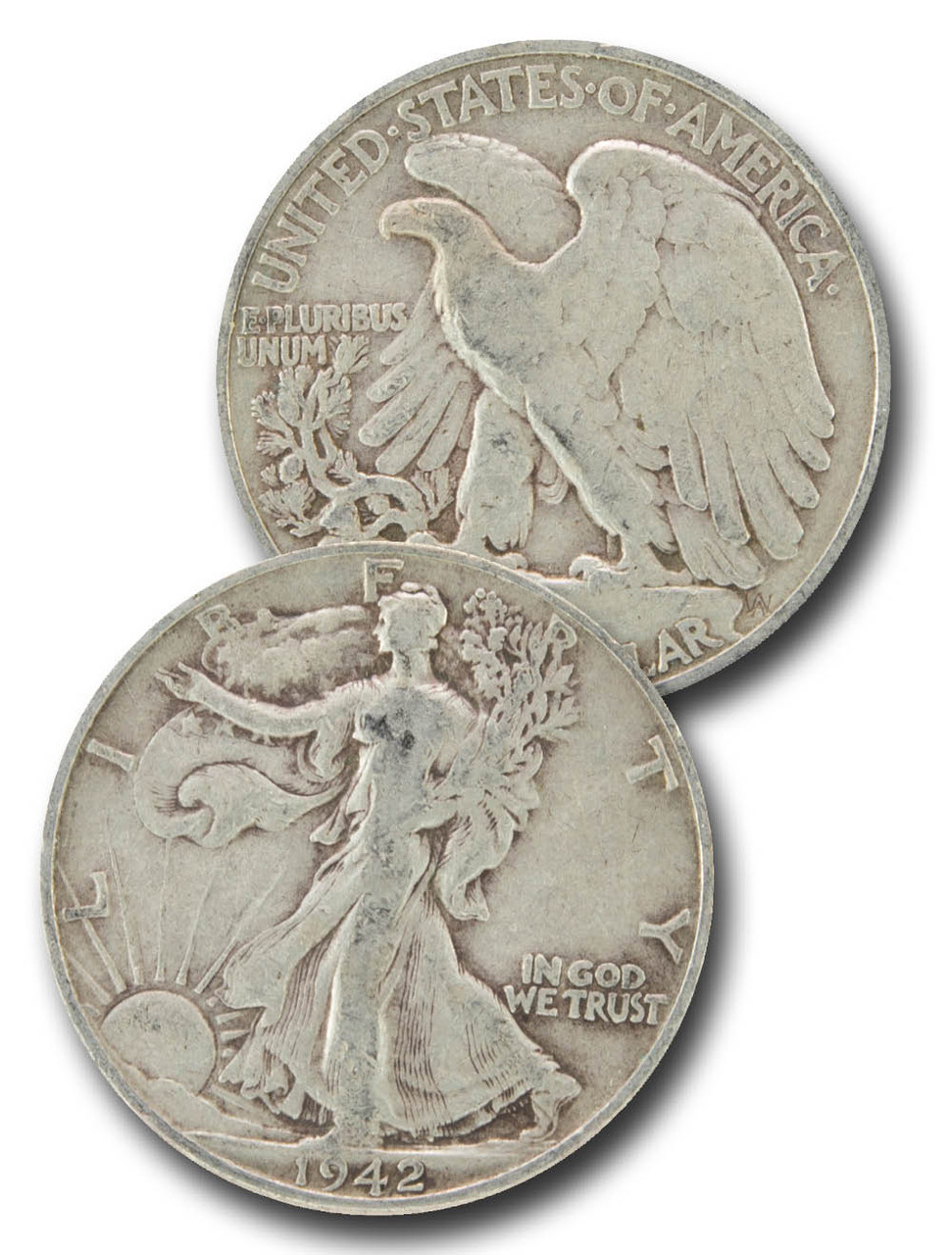 CH-942D - 1942-D Walking Liberty Half Dollar - Mystic Stamp Company