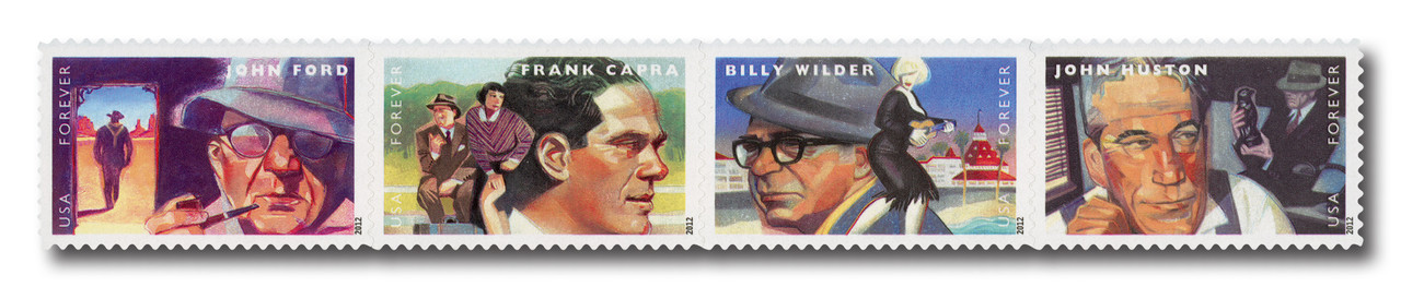 4668-71 - 2012 First-Class Forever Stamp - Great Film Directors