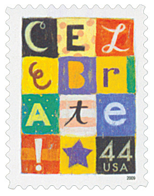 4407 - 2009 44c Celebrate!