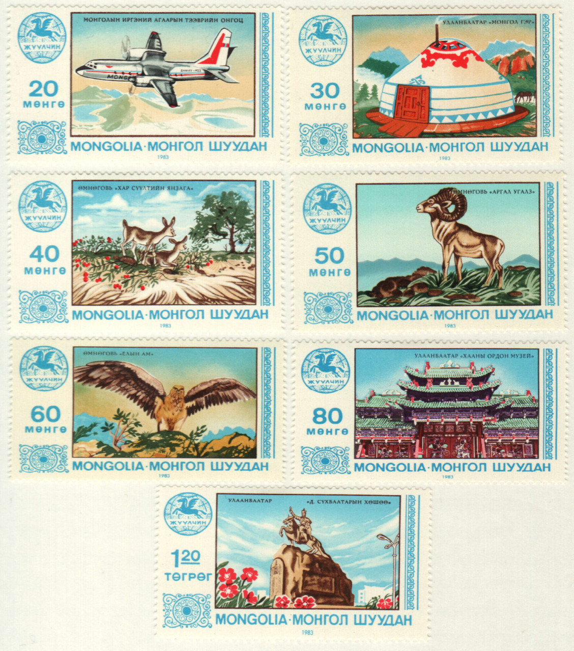 1307-13 - 1983 Mongolia