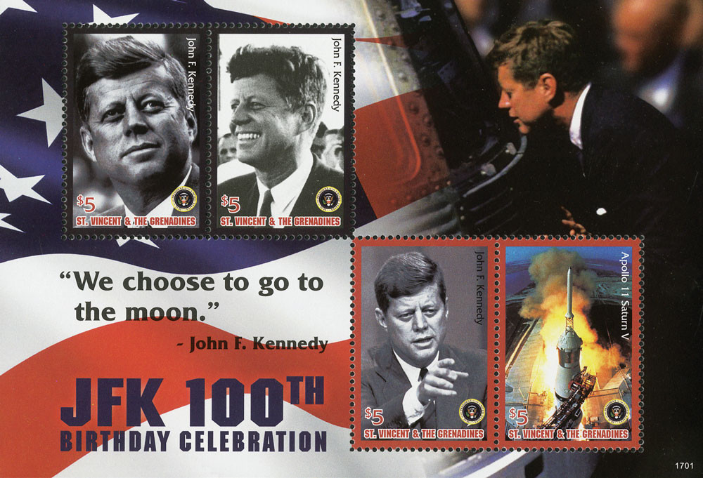 M11852 - 2017 JFK 100th Birth Anniversary Space Program