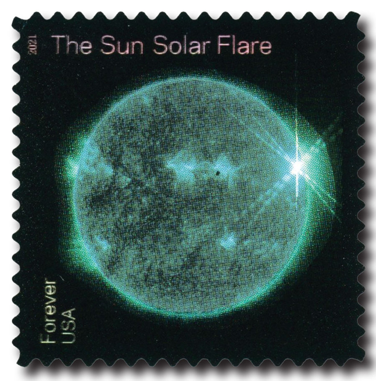 5606 - 2021 First-Class Forever Stamp - Sun Science: Solar Flare