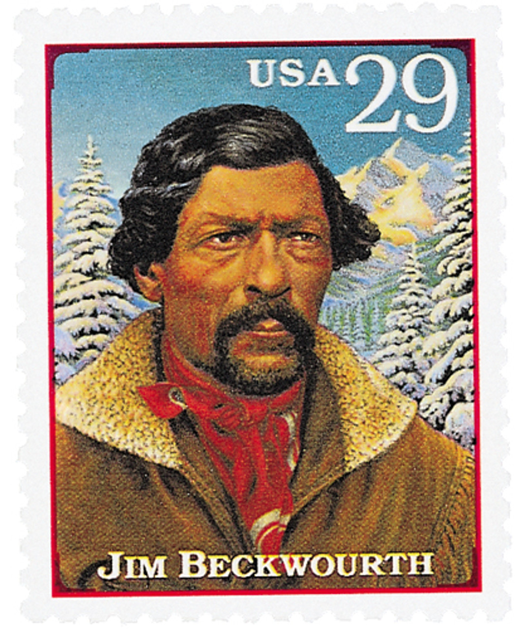 2869q - 1994 29c Legends of the West: Jim Beckwourth