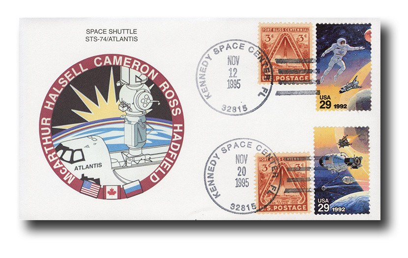 STS74 - STS-74 Launch & Return Cover