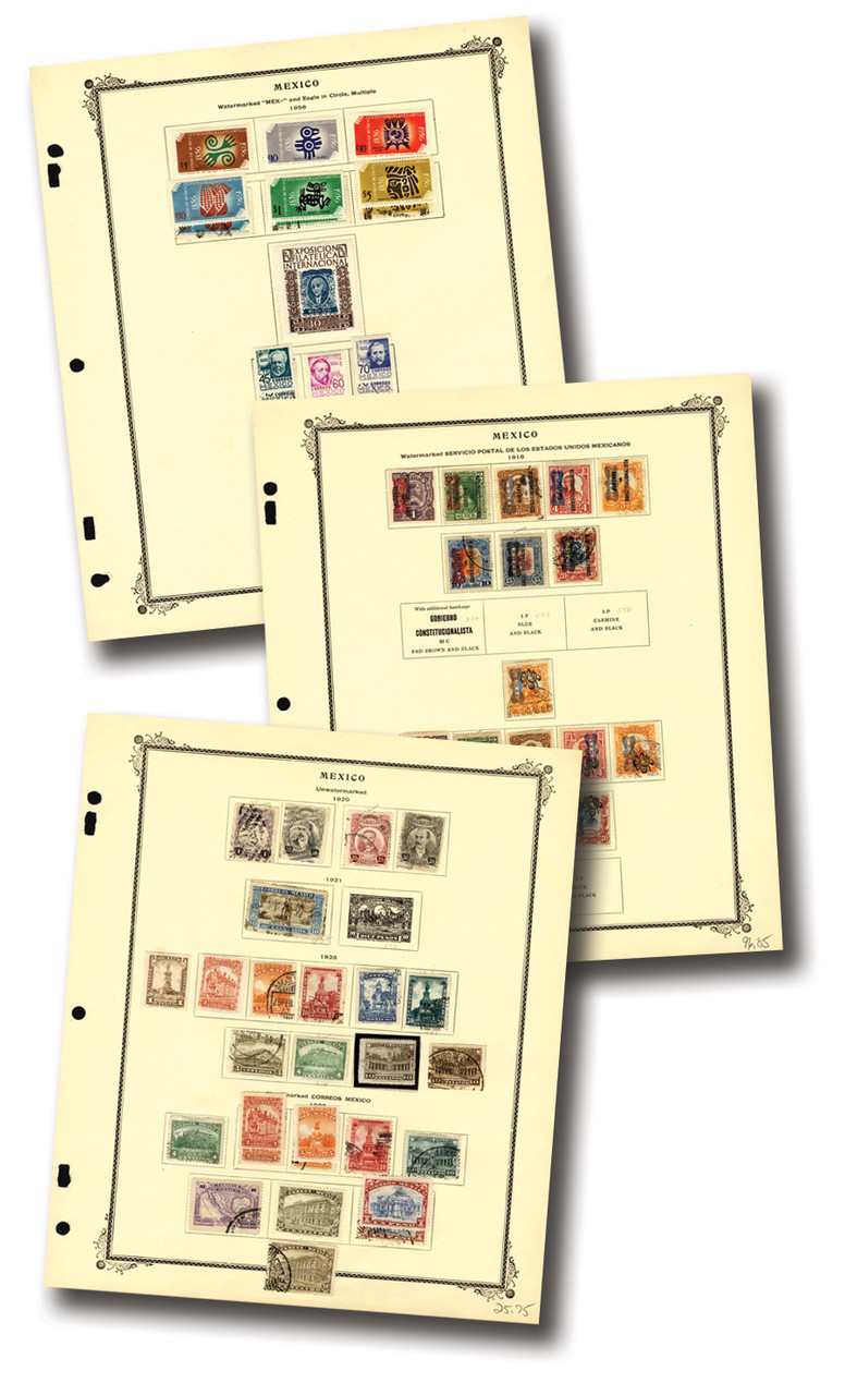 WW628 - 1856-1980s Mexico Collection