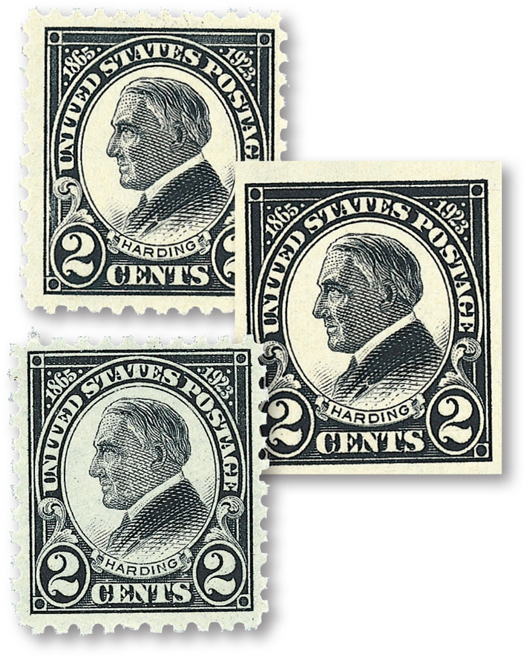 YS1923C - 1923 Complete Commemorative Year Set, 3 Stamps