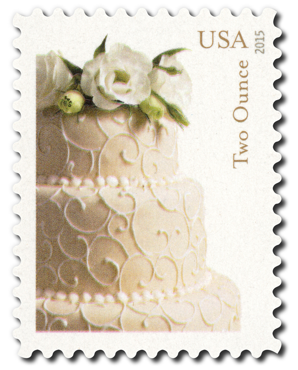 5000 - 2015 71c Wedding Series: Wedding Cake