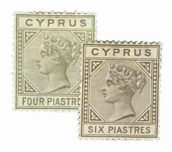 23-24a - 1882 Cyprus