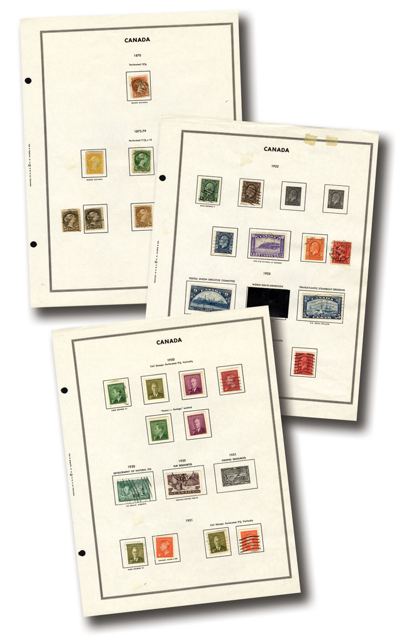 WW303 - 1858-1976 Canada Collection