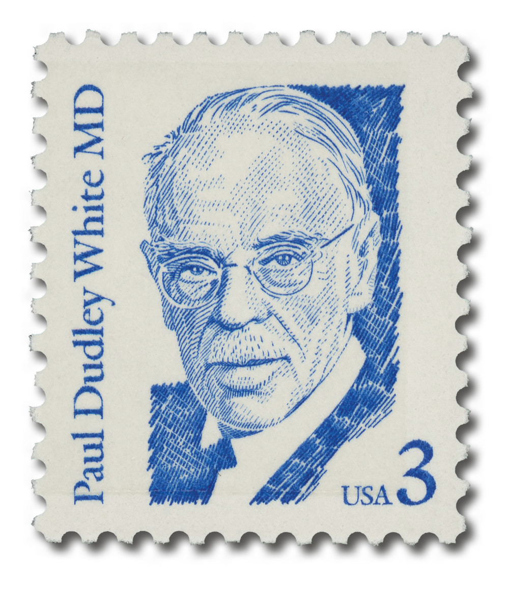 2170 - 1986 3c Great Americans Series: Paul Dudley White, M.D.