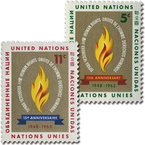 UN121-22 - 1963 Human Rights