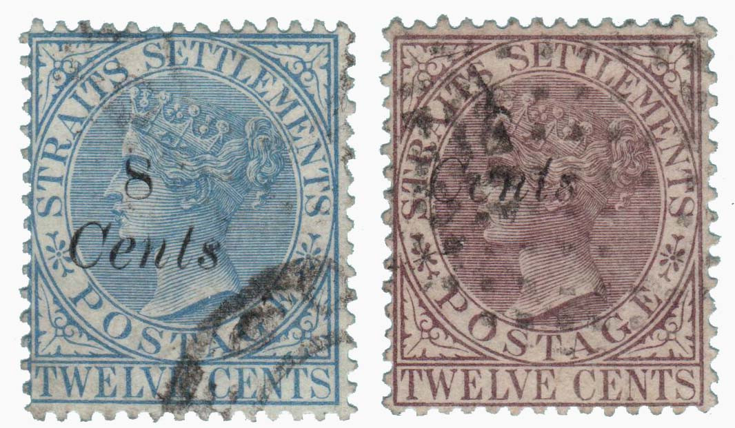 63-64 - 1884 Straits Settlements